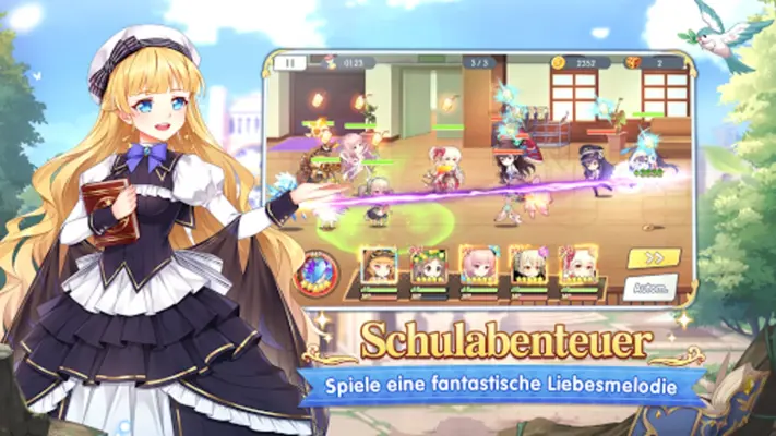 Girls X Battle-Deutsch android App screenshot 1